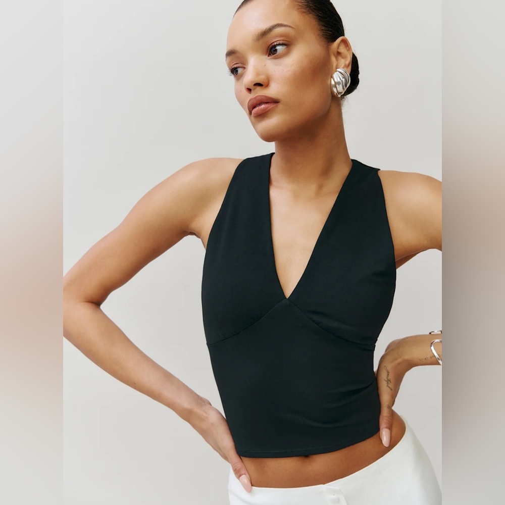 Reformation Bowie Knit Top